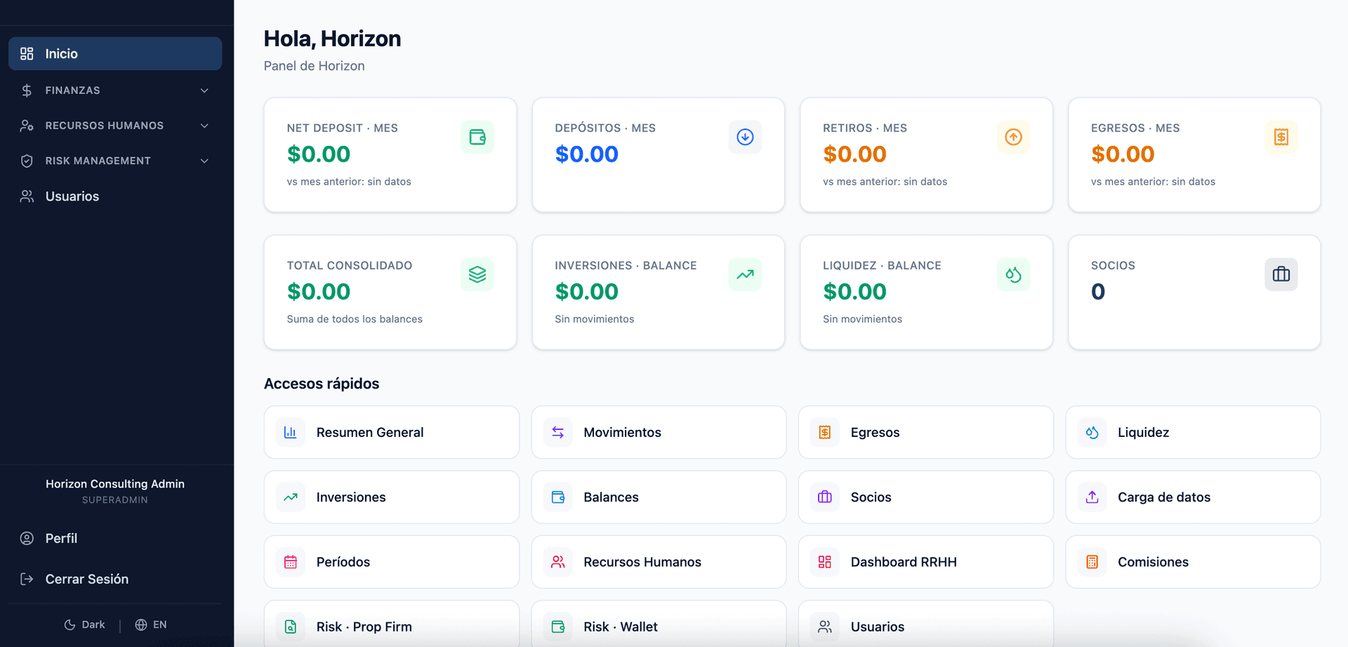 Smart Dashboard screenshot 1
